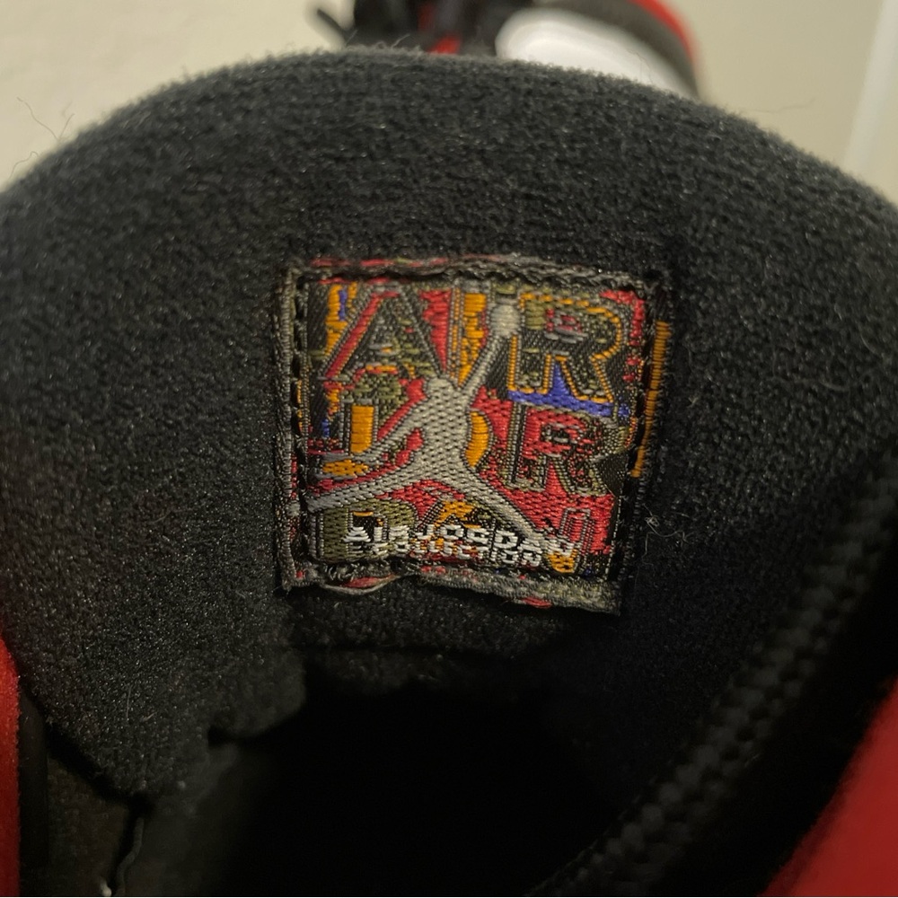 Air Jordan Double Nickel Red and Black Sneakers